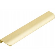 Dekoratívna ZLATÁ nábytková úchytka, matná, lemovaná L=346mm 416/436mm Dekoratívna ZLATÁ nábytková úchytka, matná, lemovaná L=346mm 416/436mm