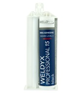 WELDYX Professional 15 black 50ml 10:1 lepidlo na plasty WELDYX Professional 15 black 50ml 10:1 lepidlo na plasty