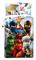 Obliečky pre mládež 140x200 bavlna Lego Ninjago všetci nindžovia Obliečky pre mládež 140x200 bavlna Lego Ninjago všetci nindžovia