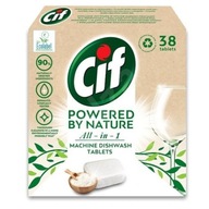 CIF powered by nature tablety do umývačky riadu 38 ks.