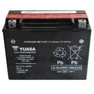 Uvedenie YUASA YTX24HL-BS HPMF 22Ah 350A 12V P+