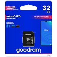 PAMÄŤOVÁ KARTA GOODRAM 32 GB MICRO SD HC CLASS 10