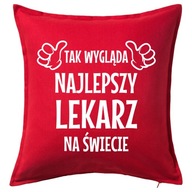Vankúš NAJLEPŠÍ DOKTOR 50x50 darček Vankúš NAJLEPŠÍ DOKTOR 50x50 darček