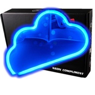 Neónové LED batérie/USB Cloud na stene Neónové LED batérie/USB Cloud na stene
