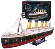 3D Led Titanic puzzle 266 ks. 3D Led Titanic puzzle 266 ks.
