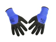 Ochranné pracovné rukavice 3 4 latexová pena veľkosť 10 GEKO G73567