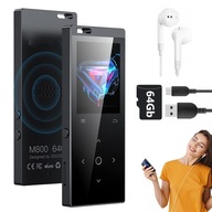 MP4 HUDOBNÝ PREHRÁVAČ 64G TF KARTA REDUKCIA HLUKU POMOCNÝ KONEKTOR FUNKCIA VOX MP4 HUDOBNÝ PREHRÁVAČ 64G TF KARTA REDUKCIA HLUKU POMOCNÝ KONEKTOR FUNKCIA VOX