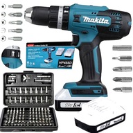 SKRUTKOVAČ MAKITA NÁRAZOVÁ VRTAČKA 18 V HP488D 2X BATÉRIA 1,5ah SKRUTKOVAČ MAKITA NÁRAZOVÁ VRTAČKA 18 V HP488D 2X BATÉRIA 1,5ah