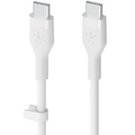 Kábel Belkin Boost Flex USB-C / USB-C, 60W, 2m Kábel Belkin Boost Flex USB-C / USB-C, 60W, 2m