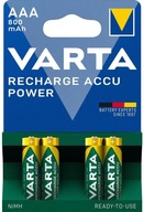 4x NABÍJACIE BATÉRIE VARTA R3 AAA 800mAh NiMH 4x NABÍJACIE BATÉRIE VARTA R3 AAA 800mAh NiMH