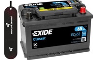 EXIDE CLASSIC P + 65AH / 540 EC652 BATÉRIA