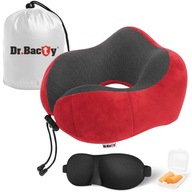 DR.BACTY pamäťový croissant vankúšik na opierku hlavy + puzdro DR.BACTY pamäťový croissant vankúšik na opierku hlavy + puzdro