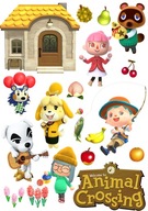 ANIMAL CROSSING Tortová oblátka A4 Sugar Print ANIMAL CROSSING Tortová oblátka A4 Sugar Print