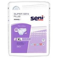 Plienky na suchý zips SUPER SENI PLUS XL 30 ks