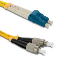 Qoltec prepojovací kábel z optických vlákien LC/UPC - FC/UPC | S