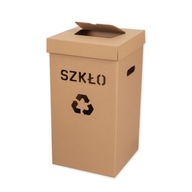 kôš na triedenie odpadu z lepenky SZKŁO 54L kôš na triedenie odpadu z lepenky SZKŁO 54L