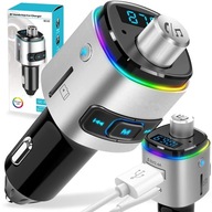 FM BLUETOOTH BT VYSIELAČ NABÍJAČKA DO AUTOMOBILU 2X USB SD QC 3.0 FM BLUETOOTH BT VYSIELAČ NABÍJAČKA DO AUTOMOBILU 2X USB SD QC 3.0