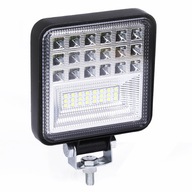 126W LED PRACOVNÁ LAMPA HALOGÉNOVÝ PANEL 12V 24V CREE