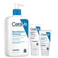 CeraVe Set hydratačný krém na tvár 52 ml, emulzia 473 ml, suchá pleť CeraVe Set hydratačný krém na tvár 52 ml, emulzia 473 ml, suchá pleť