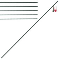 TYCZKA PODPÓRKA ROŚLIN STAL POWLEKANA 180cm 5szt TYCZKA PODPÓRKA ROŚLIN STAL POWLEKANA 180cm 5szt