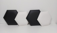Dekoratívne panely Hexagon Eco Leather 41x35,5