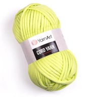 Hrubá tunelová priadza, YarnArt Cord Priadza č. 755 svetlozelená 250g Hrubá tunelová priadza, YarnArt Cord Priadza č. 755 svetlozelená 250g