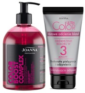 Joanna Color Ultra Boost Shampoo + Conditioner Pink