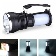 Nabíjateľná solárna baterka 1W+24SMD LED USB Nabíjateľná solárna baterka 1W+24SMD LED USB