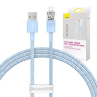 BASEUS KÁBEL RÝCHLO NABÍJACÍ USB-A KÁBEL PRE BLESK IPHONE PD 2.4A 1M BASEUS KÁBEL RÝCHLO NABÍJACÍ USB-A KÁBEL PRE BLESK IPHONE PD 2.4A 1M