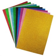 Dekoratívne trblietavé penové peny self -adhézne a4 list 10 farieb hrúbka 2 mm hrubá Dekoratívne trblietavé penové peny self -adhézne a4 list 10 farieb hrúbka 2 mm hrubá
