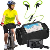 SACWA TAŠKA NA RIADITEĽKU PRE CYKLISTICKÉ KOLOBEŽKY + SLÚCHADLÁ BEAR-HEAD SACWA TAŠKA NA RIADITEĽKU PRE CYKLISTICKÉ KOLOBEŽKY + SLÚCHADLÁ BEAR-HEAD