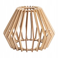 DREVENÉ tienidlo na lampu E27 LOFT WOOD BOHO