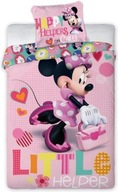Obliečky 160x200 Disney Minnie Mouse Happy Helper