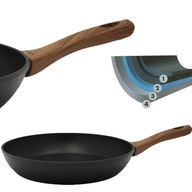 TRADIČNÁ panvica, NEPRIĽNAVÝ NÁTER, 26 cm, INDUKCIA PLYNU TRADIČNÁ panvica, NEPRIĽNAVÝ NÁTER, 26 cm, INDUKCIA PLYNU