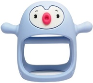 BUDDY PENGUIN silikónové hryzátko Blue SMILY MIA BUDDY PENGUIN silikónové hryzátko Blue SMILY MIA