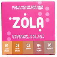 Sada farieb na obočie ZOLA 5 farieb + oxidant Sada farieb na obočie ZOLA 5 farieb + oxidant