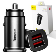BASEUS RÝCHLA NABÍJAČKA DO AUTO 2x USB QC 30W BASEUS RÝCHLA NABÍJAČKA DO AUTO 2x USB QC 30W