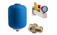 SADA EXPANZNÁ NÁDOBA 18L HORÚCA VODA MEMBRÁNOVÁ INOX SADA EXPANZNÁ NÁDOBA 18L HORÚCA VODA MEMBRÁNOVÁ INOX