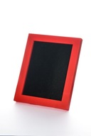 Kriedová tabuľa - červená mini koľajnička + ZADARMO