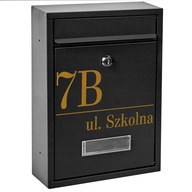 PÍSMENA DO SCHRÁNKY ČIERNA + ZLATÝ VZOR PÍSMENA DO SCHRÁNKY ČIERNA + ZLATÝ VZOR