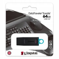 Pevný disk Kingston Exodia DTX 64GB USB 3.2 Pevný disk Kingston Exodia DTX 64GB USB 3.2