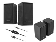 Počítačové reproduktory 2.0 Natec Panther 6W jack Počítačové reproduktory 2.0 Natec Panther 6W jack