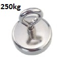Neodymový magnetický držiak, nosnosť 250 kg.Háčik N42
