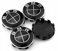 Sada 4 ks stredových krytov BMW, 68 mm Sada 4 ks stredových krytov BMW, 68 mm