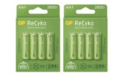 8xBateria GP Recyko 2700 AA R6 ECO prst 1.2 8xBateria GP Recyko 2700 AA R6 ECO prst 1.2