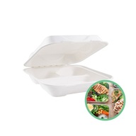 Ekologické 3-komorové veľké menu boxy, 50 ks. Ekologické 3-komorové veľké menu boxy, 50 ks.