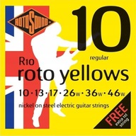 Struny pre elektrickú gitaru Rotosound R10 10-46