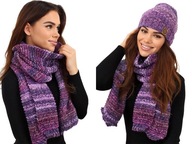 SET ČIAPKA, TEPLÝ ŠÁL, POĽSKÁ SLIVKA 2457 SET ČIAPKA, TEPLÝ ŠÁL, POĽSKÁ SLIVKA 2457