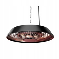 Stropný sálavý ohrievač 1500W, hliník, 90-037