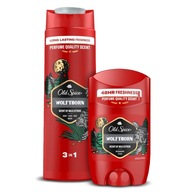 Old Spice Wolfthorn set gél 3v1 400ml + tyčinkový dezodorant 50ml 48h Old Spice Wolfthorn set gél 3v1 400ml + tyčinkový dezodorant 50ml 48h